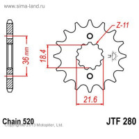  ,  Jtf280, ,  520, 13 