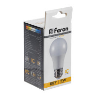   Feron, (7w) 230v E27 2700k A60, Lb-91