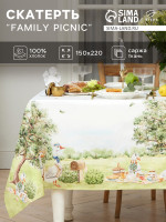   Family Picnic, 150 220  +/-3   , 100% ,  190 / 