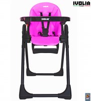 Стульчик для кормления Ivolia Hope 01 2 колеса Pink