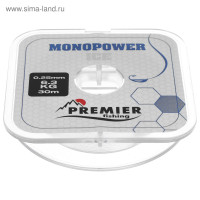  Premier Fishing Monopower Ice,  0.25 ,  6.3 , 30 , , 