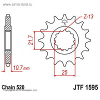  , , Jtf1595  , ,  520, 16 