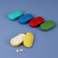  pill Box, 6 , 10 X 5,5 X 3 ,  