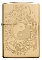  Zippo Classic   High Polish Brass, /, 