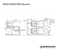   Sesto Senso Pro Shiatsu-contour Aluminium