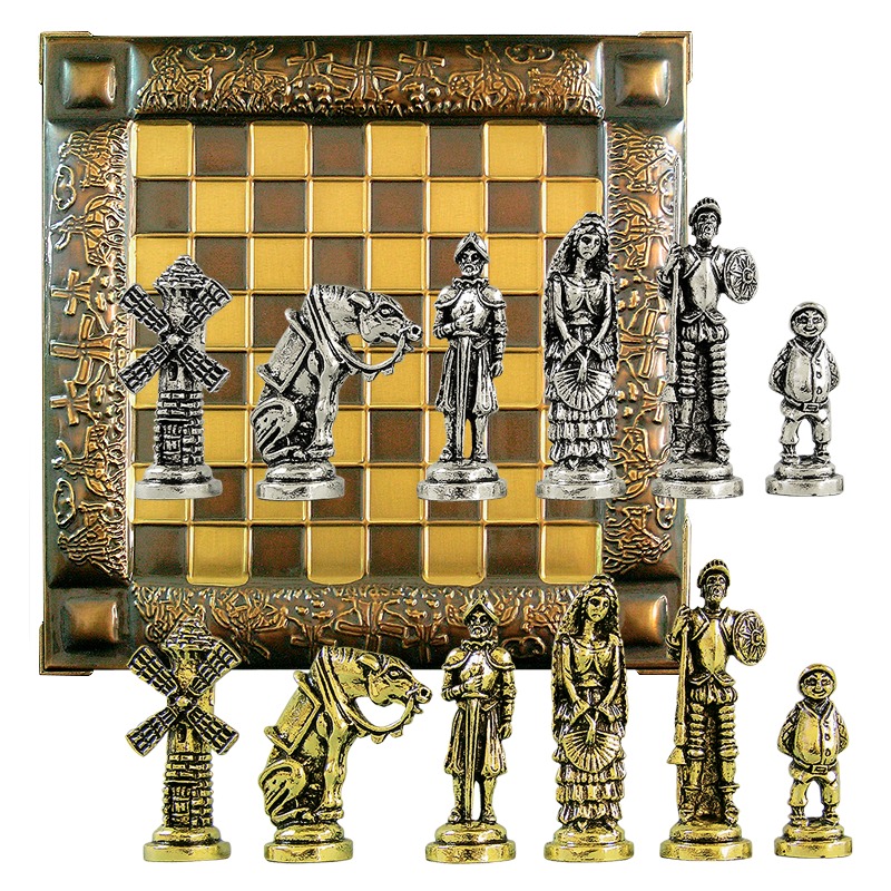 Шахматы сувенирные "дон кихот"