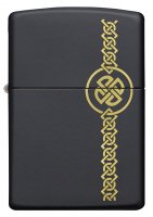  Zippo Celtic Design   Black Matte, /, 