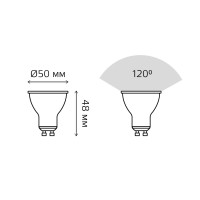   Elementary 5.5 Mr16 3000 . . Gu10 430 Gauss 13616