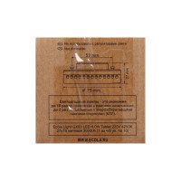   Ecola Light, Gx53, 6 , 4200 K, 220 , 27x75 ,  