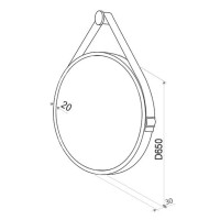  Uperwood Round, 65 , Led , ,  