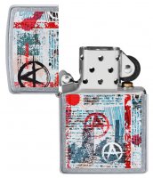  Zippo Anarchy Design   Street Chrome, /, 