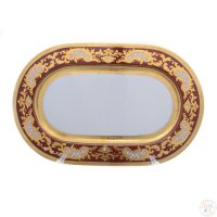   Falkenporzellan Alena 3d Bordeaux Gold Constanza 36 