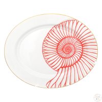   Falkenporzellan Corallo Red Gold 36 