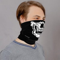 - Lucosa Silk Black Skull, -019/1