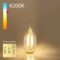    Elektrostandard, Dimmable F, 3535117 , 5, E14, 550, 4200