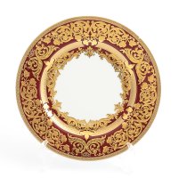   Falkenporzellan Natalia Bordeaux Gold 17 (6 )