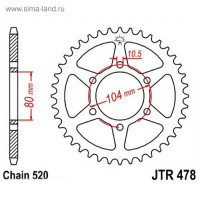  ,  Jtr478 ,  520, 38 