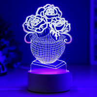 3d-   Risalux   , Led, Rgb,  