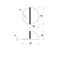   U103gp, D=42 , H=23 ,  