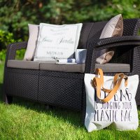   Keter Corfu Ii Love Seat Max Brown