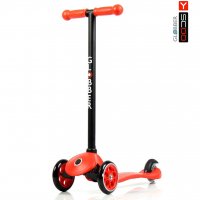  Y-scoo Rt Globber My Free Fixed Red   