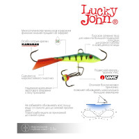  Lucky John Fin 3 + , 4 ,  36rt 