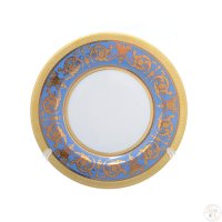   Falkenporzellan Imperial Blue Gold 21 (6 )