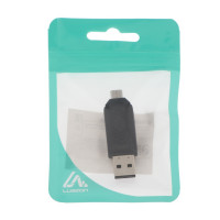 ���������-otg Luazon Lncr-001, ����������� Microusb � Usb, ����� Sd, Microsd, ������