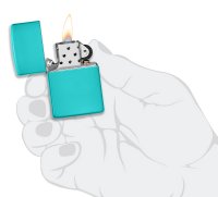  Zippo Classic   Flat Turquoise, /, 
