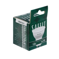   Saffit, 15w 230v Gu10 4000k Mr16, Sbmr1615