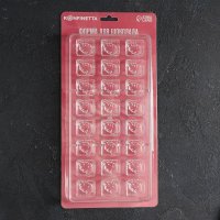    Konfinetta  , 27,5x17,5x2,5 , 24  (2,7x2,5x1,2 )