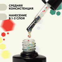   , milk Glitter, , 8 , Led/uv,  (06)