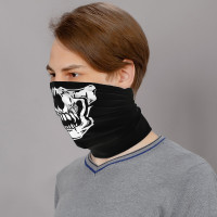 - Lucosa Silk Black Skull, -019/1