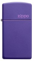  Zippo Slim   Purple Matte, /, , 