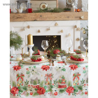  "" Christmas Red Flowers 149180   , 100% 