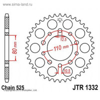 ������ ������� Jt Sprockets Jtr1332-38, ���� 525, 38 ������