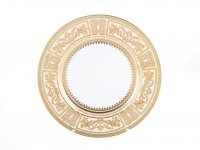   Falkenporzellan Diadem White Creme Gold 28(6 )