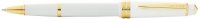 - Cross Bailey Light Polished White Resin And Gold Tone