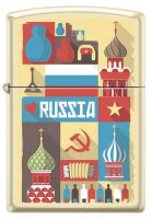     Zippo 216 Russian Postcard