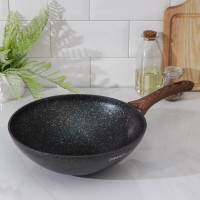  Wok Granit Ultra Blue, D=28 , H=9,5 ,  ,  ,  
