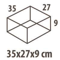    Hausmann Paisley 35x27x9 , 