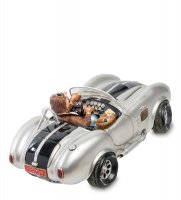 Fo-85082  Shelby Cobra 427 Sc Silver. Forchino