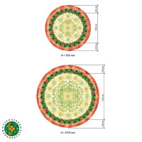    " " D=220 +/-3  , 100%