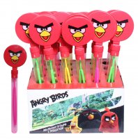 1toy Angry Birds, мыл.пуз., колба с трещоткой, 60 мл, д/б
