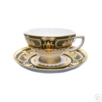    Falkenporzellan Donna Green Gold(6 )