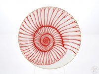   Falkenporzellan Corallo Red Gold 21  (6 )