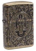  Zippo Armor   Antique Brass, /, 