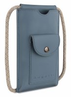 Сумка-чехол для мобильного телефона Bugatti Almata, голубая, полиуретан, 1