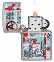  Zippo Anarchy Design   Street Chrome, /, 