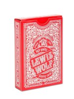    Lewis  Wolf Red 54 /  (poker Size Index Jumb